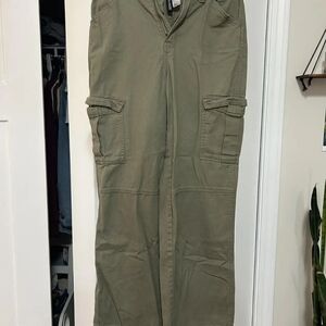 H&M Olive Cargo Pants for Men